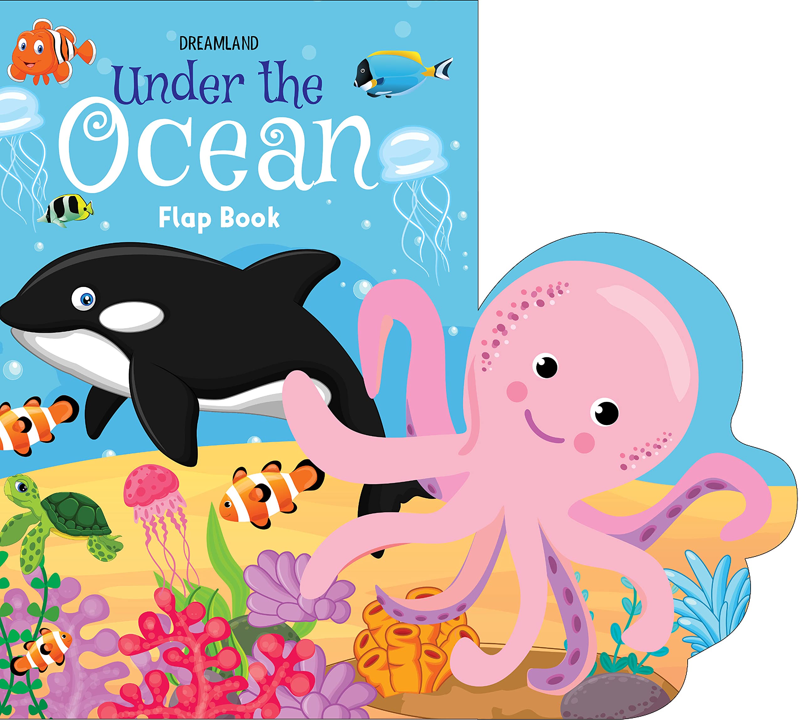 Dreamland Publications Flap Book- Under the Ocean