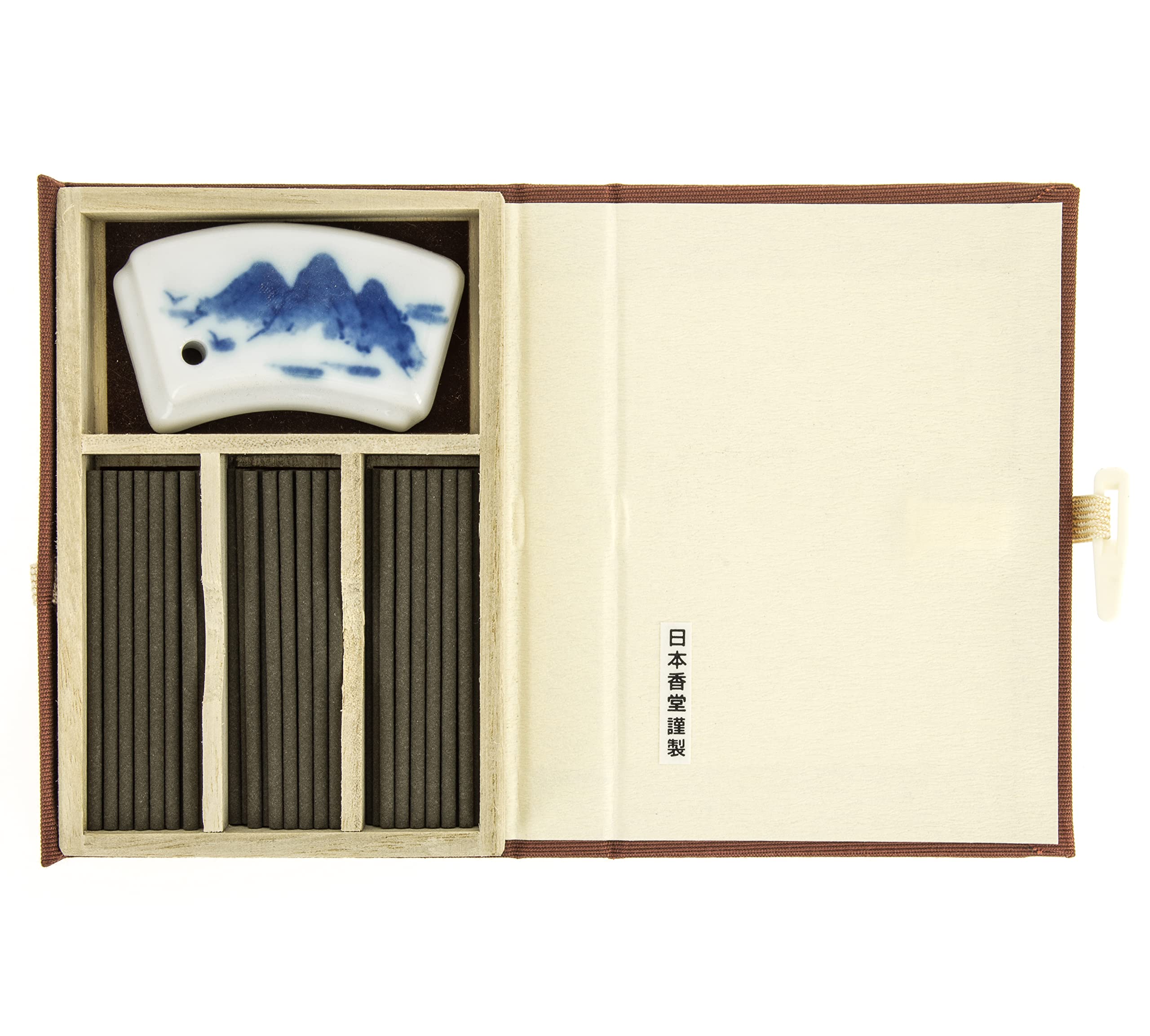 Tierra Zen 552 JINKOH Juzan della Fortuna 60 Incenso Scatola Nera
