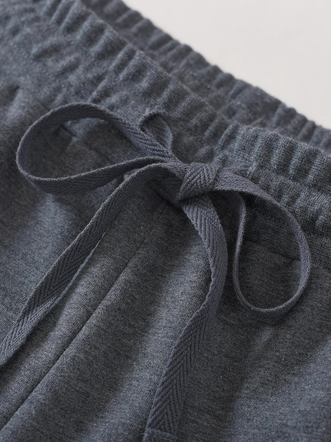 Weintee Women's Petite Sweatsuits Wide Leg Sweatpants Set Short Sleeve Jogging Suits - Image 6