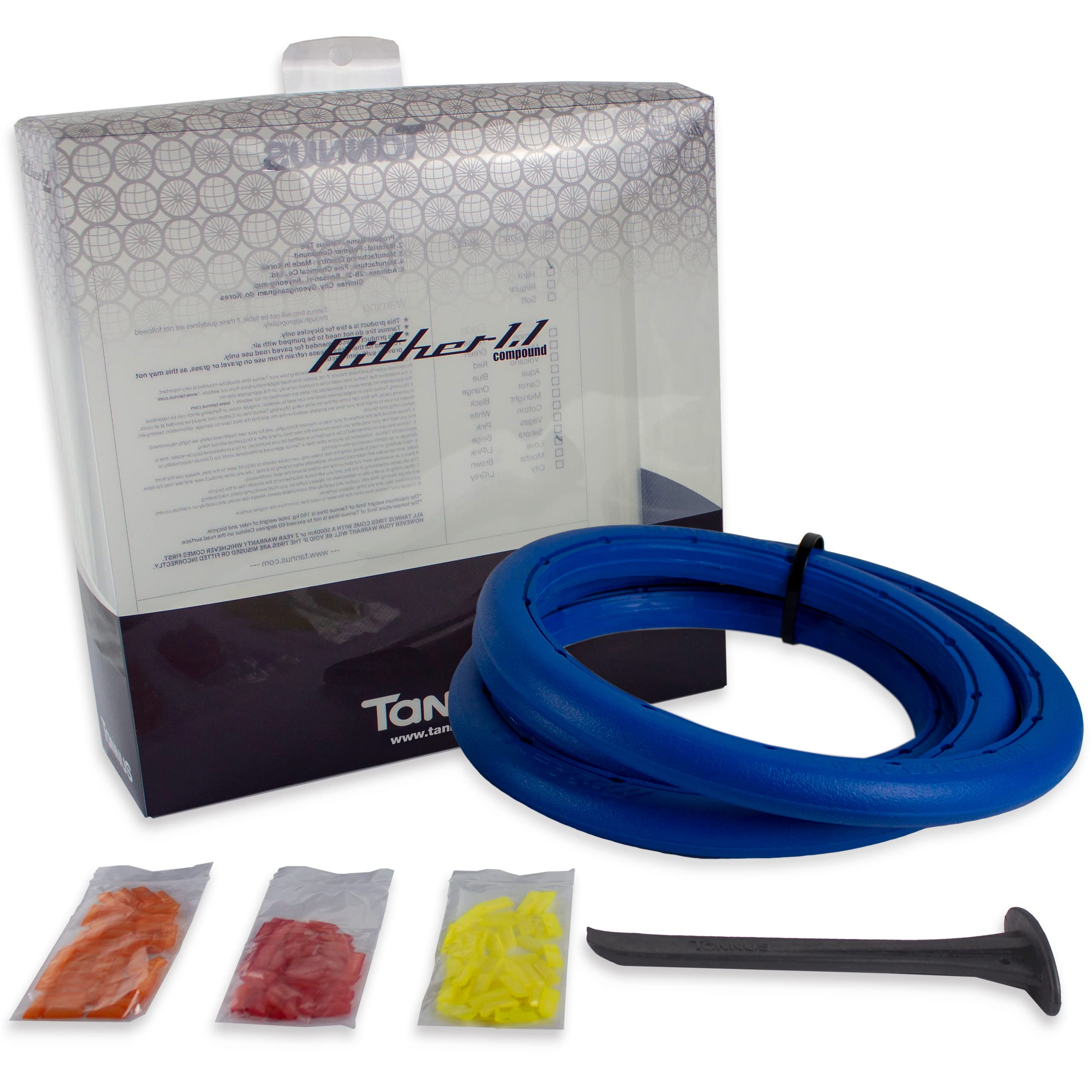 Cubierta 100% Antipinchazos 700x23c (23-622) | Tannus Airless Tire Slick | Neumático Sólido para Bici Carretera (1 Unidad)