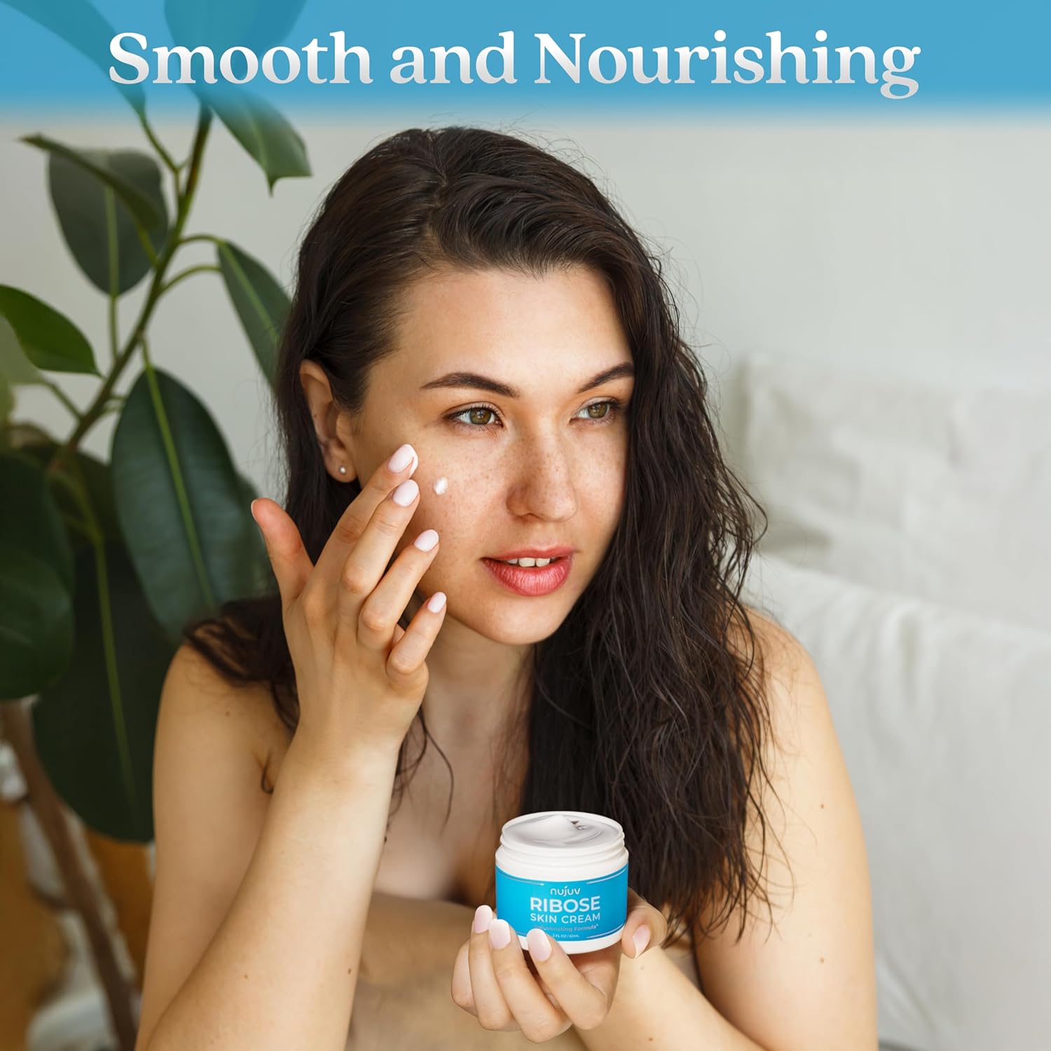 Ribose Anti-Aging Cream - Ribose Sugar for Skin - Rejuvenating Formula with D-Ribose, Hyaluronic Acid, and Vitamin E + B5 - Firming & Lifting Moisturizer - Made in USA - Day & Night - 2 oz - Image 3