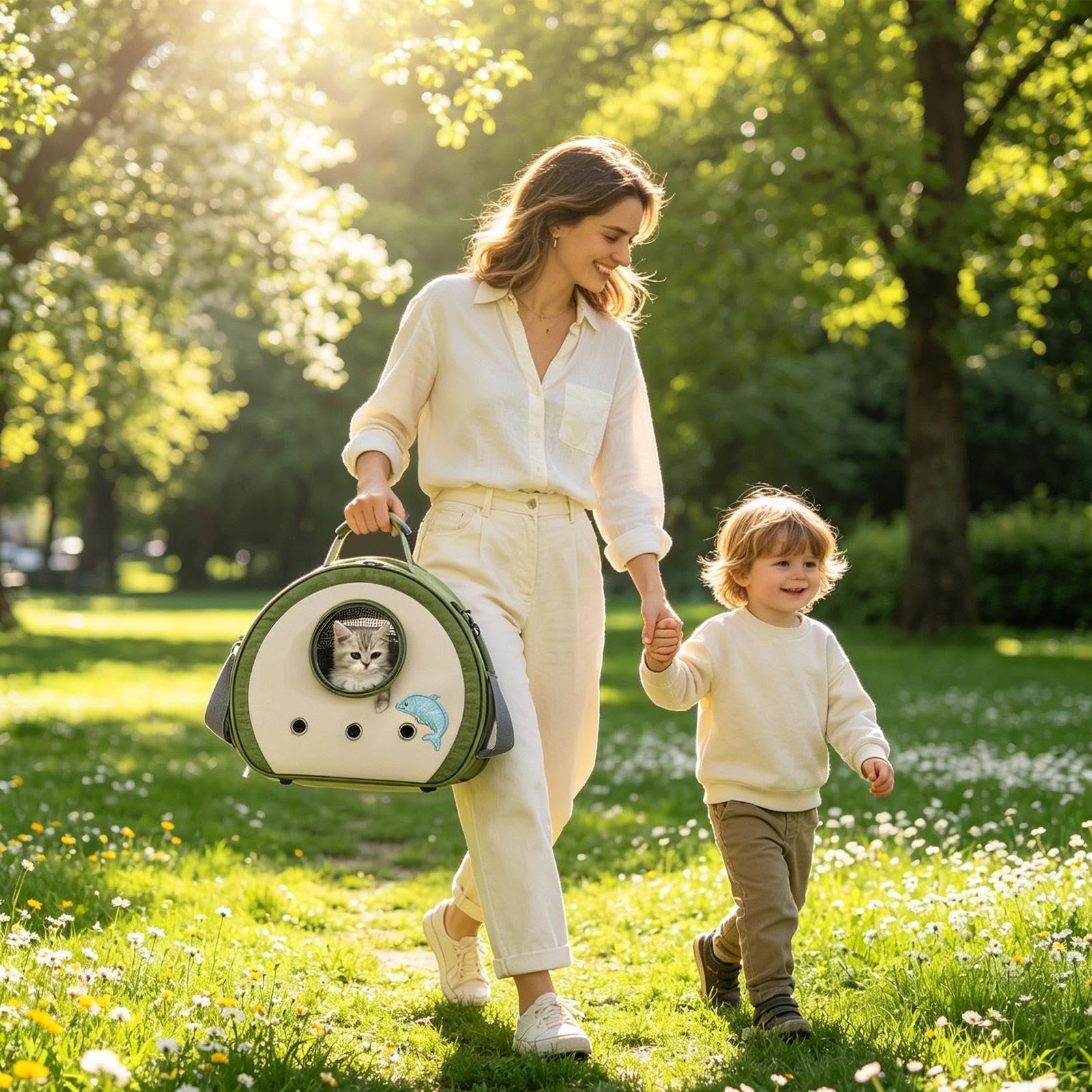 Trasportino per Furetti,Tessuto Oxford Dotato Di Cerniera E Tracolla Singola | Porta Animali Domestici,Adatto A Gatti Cincillà Furetti Ricci Outdoor Passeggiate E Viaggio