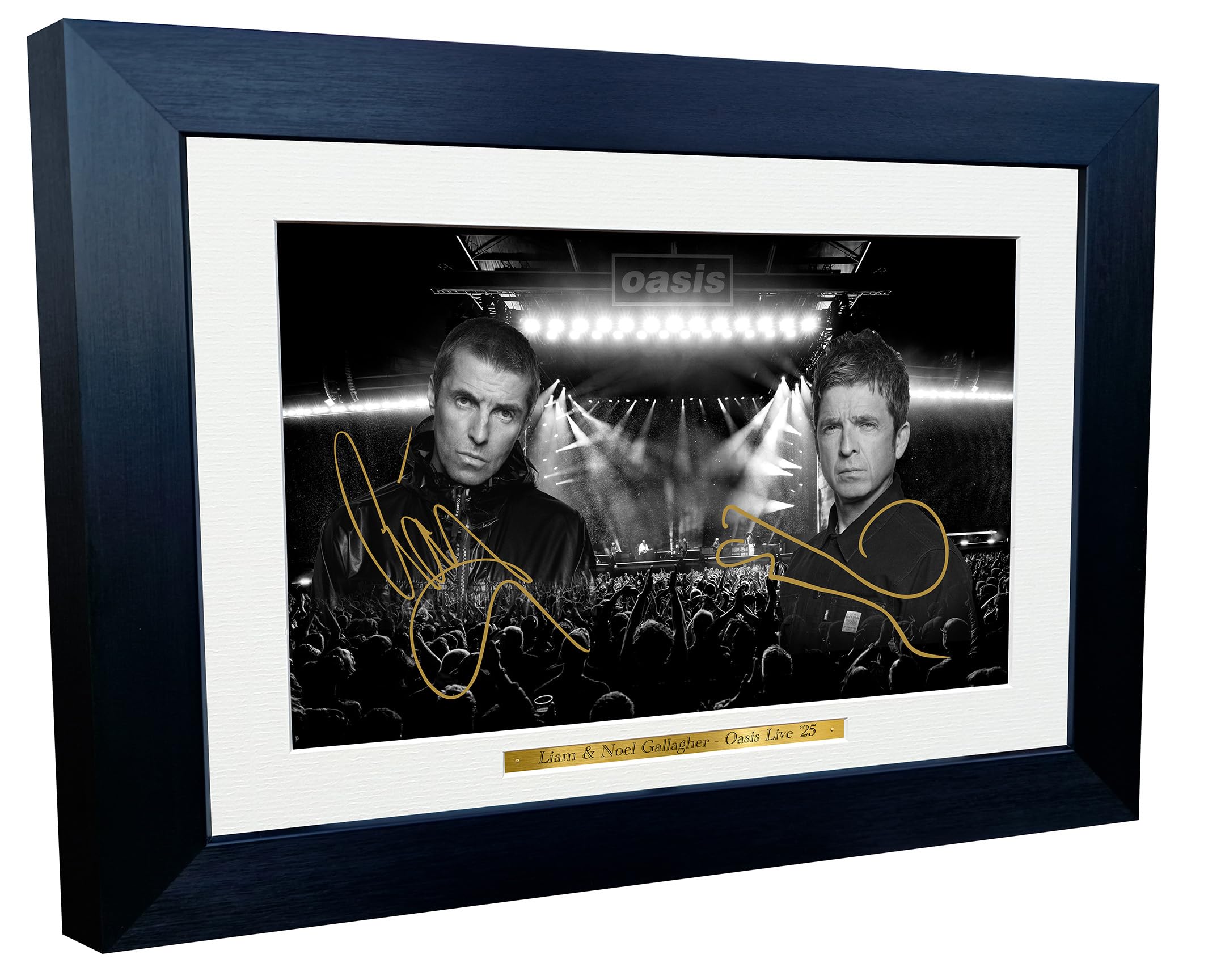 Kitbags & Lockers 12x8 A4 Liam Gallagher Noel Gallagher Oasis Live