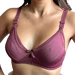 Kit 2 Sutiã Amamentação Confortável Feminino Gestante Forro 100% Algodão