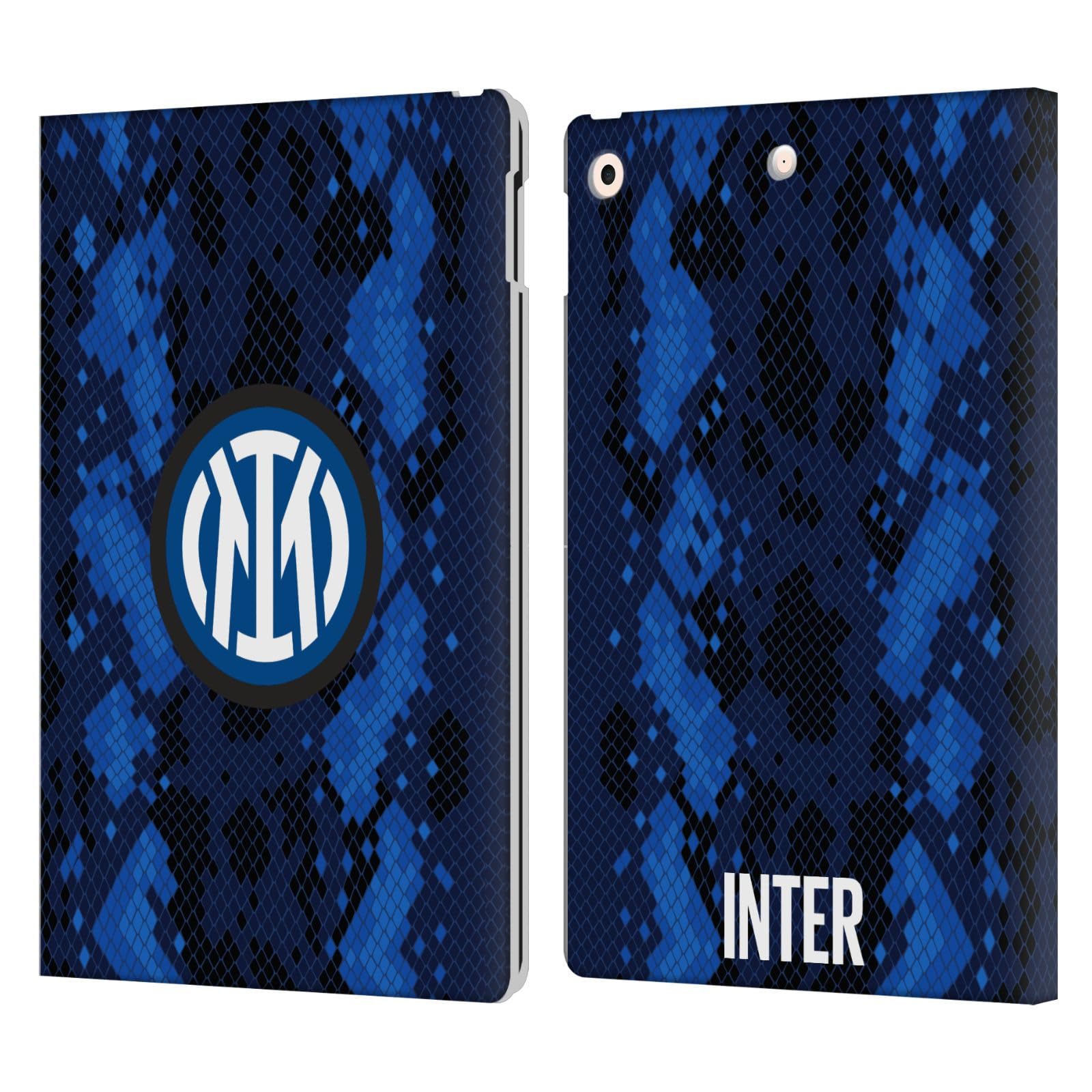 Étui Inter Milan pour iPad 10.2 en cuir Head Case Designs
