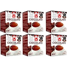 Bonini Dolce Gusto Compatible Hot Chocolate Pods Pack of 6, Total 96 Pod, 96 Servings