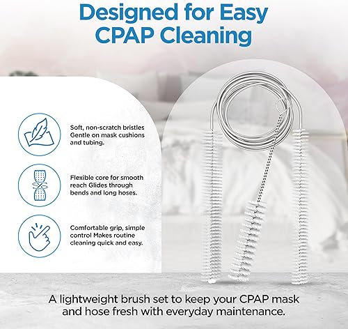Miniatura 4 de resplabs CPAP Hose Cleaning Brush 8 in 1 CPAP Cleaner for 22mm, 15mm CPAP Tubing, Mask, Cushions, Humidifiers & Water Chambers