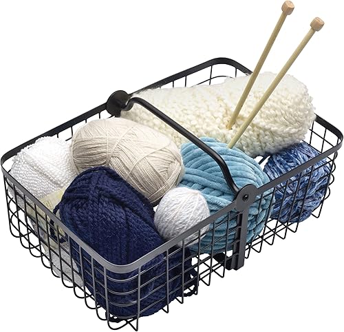 Miniatura 9 de Gourmet Basics by Mikasa Flip Grid - Cesta de almacenamiento de frutas ajustable 2 en 1, 9 pulgadas, color negro