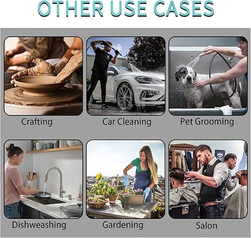 Miniatura 5 de Delantal de cocina impermeable y a prueba de aceite, ligero, de secado rápido, delantal de carnicero unisex para picnics