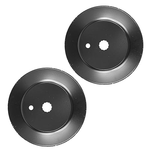 Miniatura 6 de Caltric 2 poleas de husillo de cubierta de hoja compatibles con Troy-Bilt RZT50 cortadora de césped de 50 pulgadas