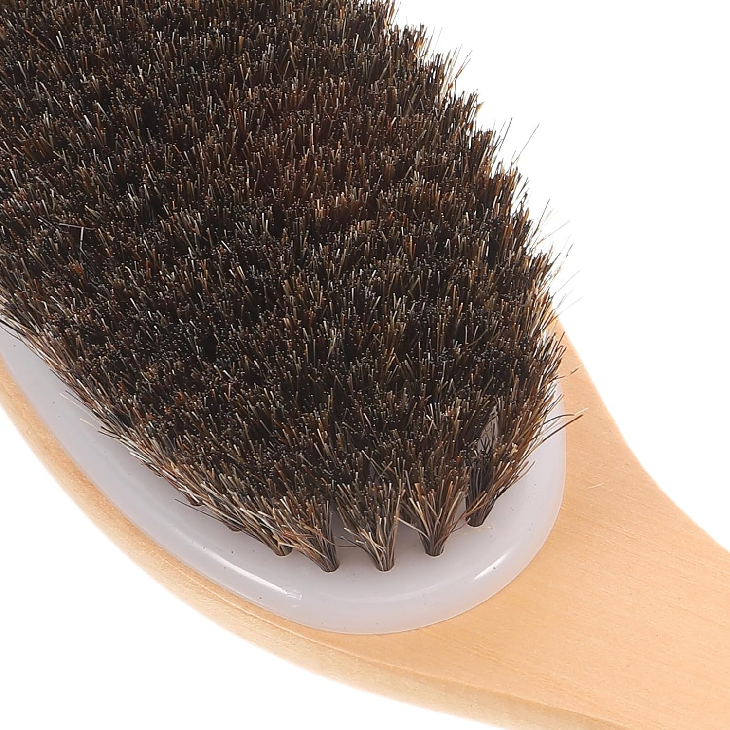 Milisten Horse Grooming Brush and Bristle Livestock Cleaning Brush for Cattle with Sturdy Bristles for Daily Use and Mane Tail Care in Equine Grooming