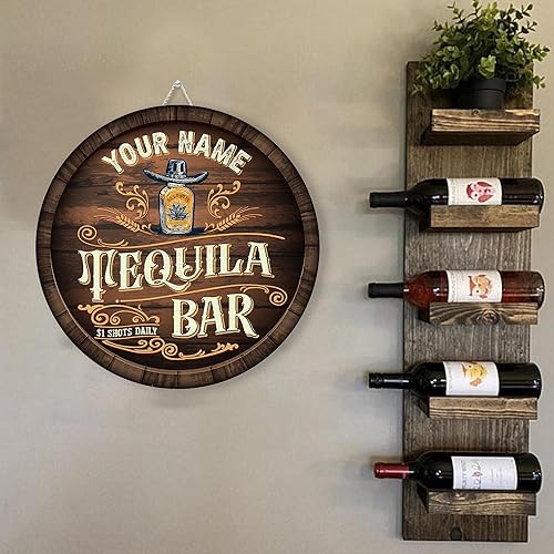 Miniatura 76 de Placa de pared de madera de bar de tequila mexicano personalizado, letrero de bar de México, letrero rústico para pub para el hogar, decoración de 01