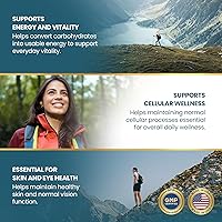 Vista 3 de Vykee Nutrition Gotas de riboflavina de vitamina B2, suplemento líquido B2 para metabolismo energético, función celular y apoyo de la visión