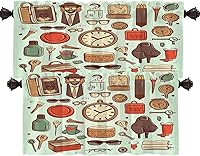 Vista 131 de Shrahala Ethnic Geometric Tribal Kitchen Valances Half Window Curtain, Native American Navajo Tribal Design Print Kitchen Valance for Window Ink