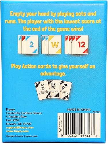 Miniatura 7 de Juego de cartas estilo Rummy de ritmo rápido para niños y adultos A partir de 7 años Salvaje, estratégico, diversión familiar