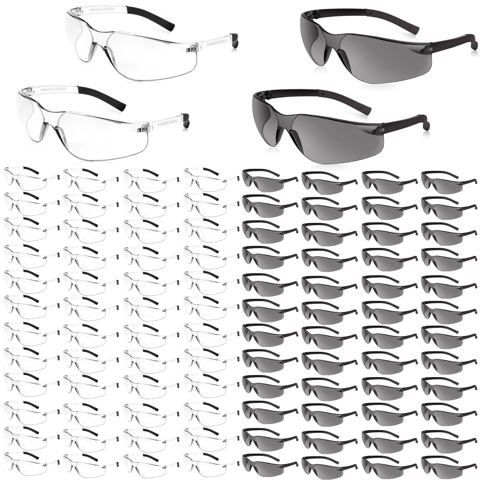 Salfboy 10pack Clear Safety Glasses Ansi Z87.1 Eye Protection Glasses — Amazon image 18