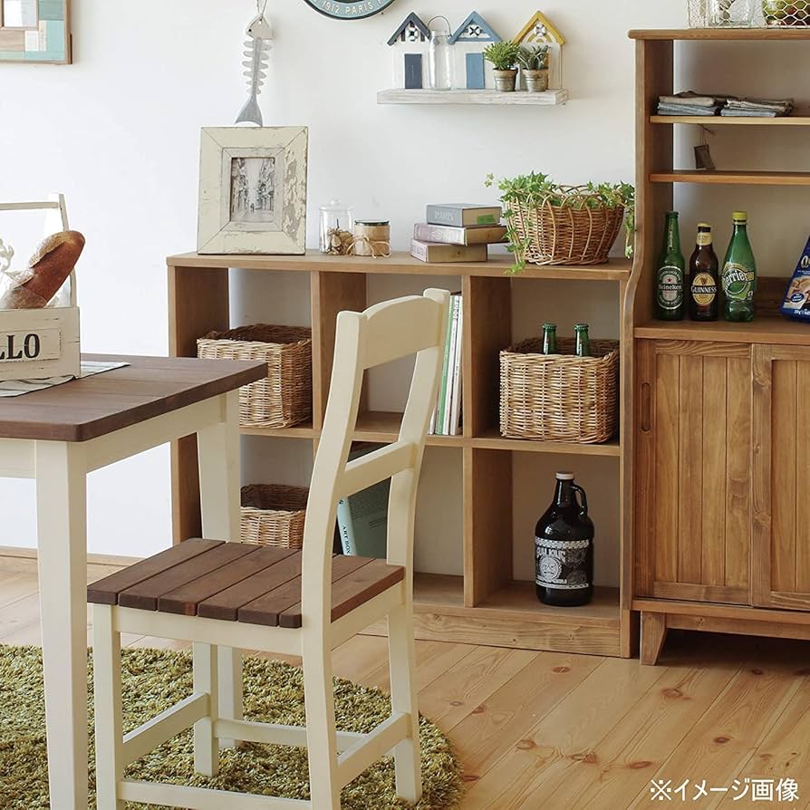 Amazon.co.jp: ノラ(Nora.) オープンシェルフ ナチュラル 縦2×横