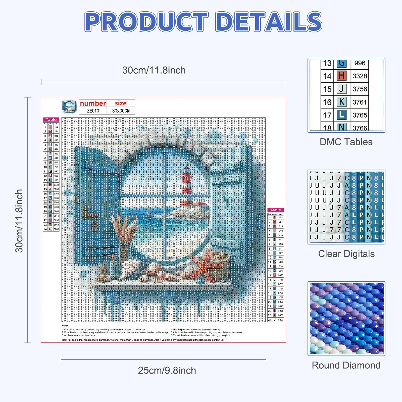 Kit 5D Diamond Painting Faro: Fai Da Te Con Strass Per Adulti, 30x40 Cm, Decorazione Casa