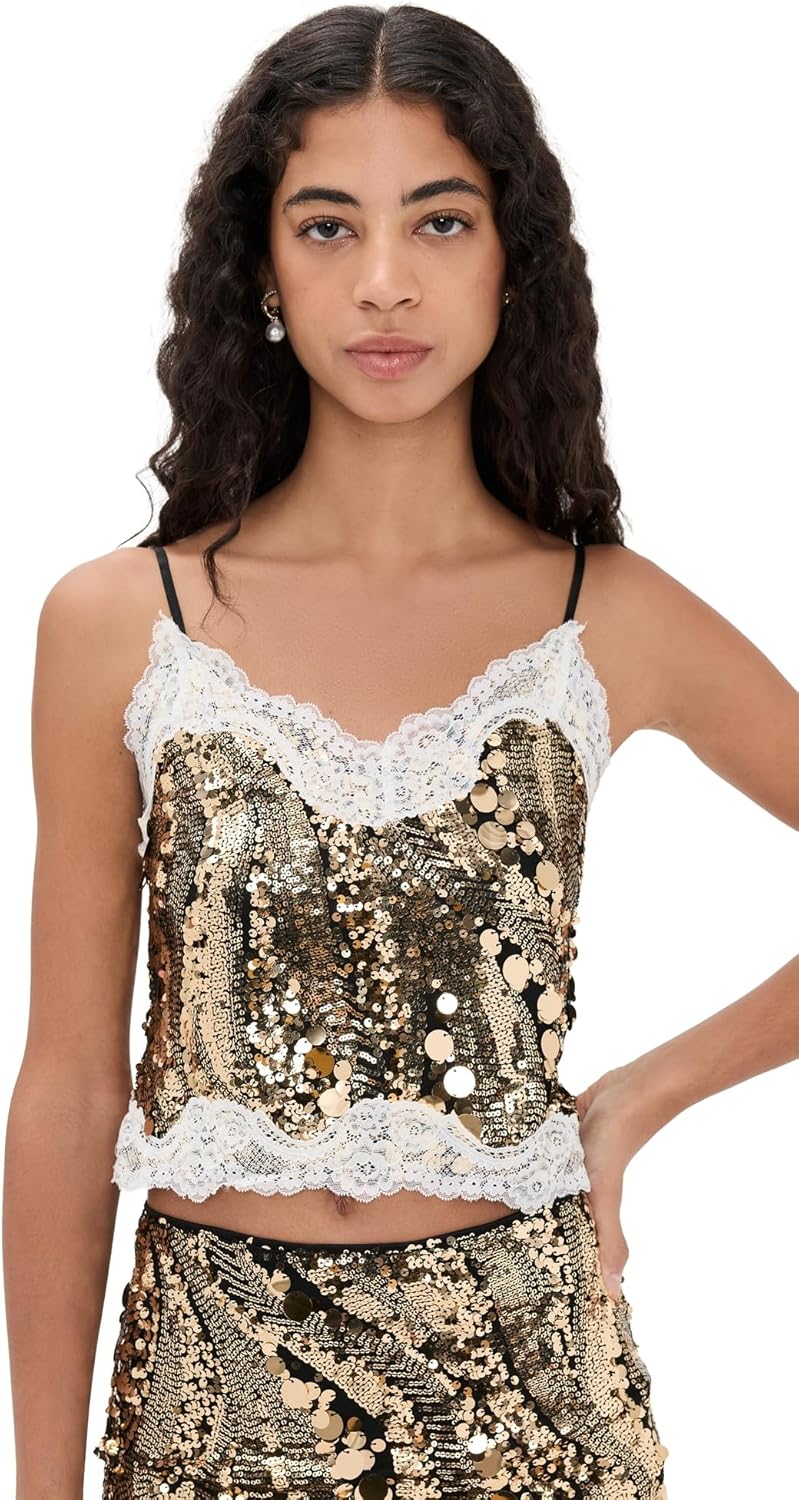 Bailey Rose Women's Sequin Tank