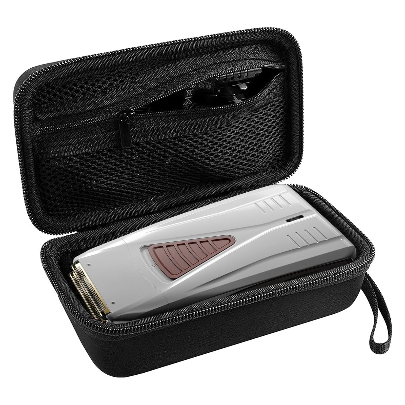 Case Compatible for Andis Profoil Lithium Plus Titanium Foil Shaver 17200/17150 Pro Foil, Travel Storage Fits for Replacement Foil Assembly and Inner Cutters(Box Only)