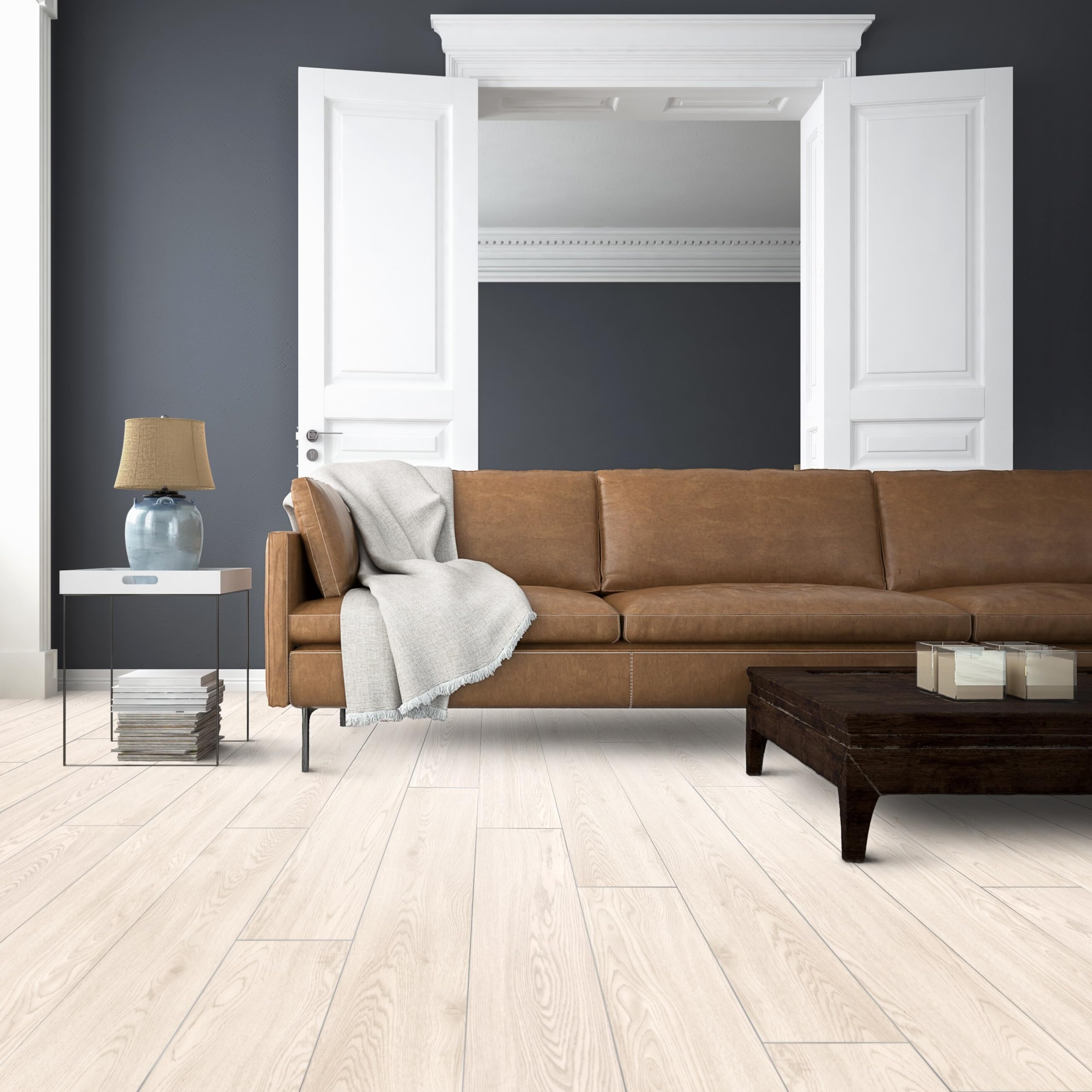 Vinyl Peel and Stick Floor Tile, Self-Adhesive Wood Plank