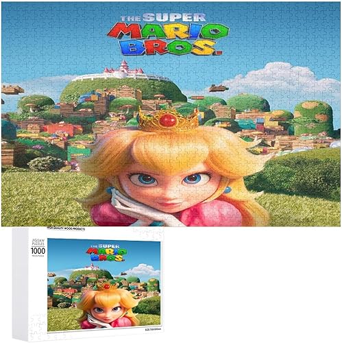 Juego de dibujos animados rompecabezas rompecabezas de madera decoración de arte de pared 1000 PCS