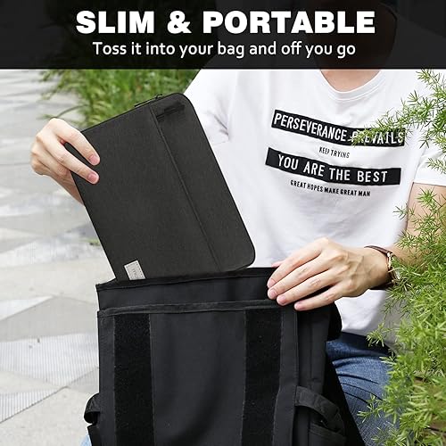 Miniatura 7 de MoKo Funda para tablet de 7 a 8 pulgadas, funda de transporte compatible con iPad mini (A17 Pro) de 8.3 pulgadas 2024, iPad mini 6  iPad mini 5