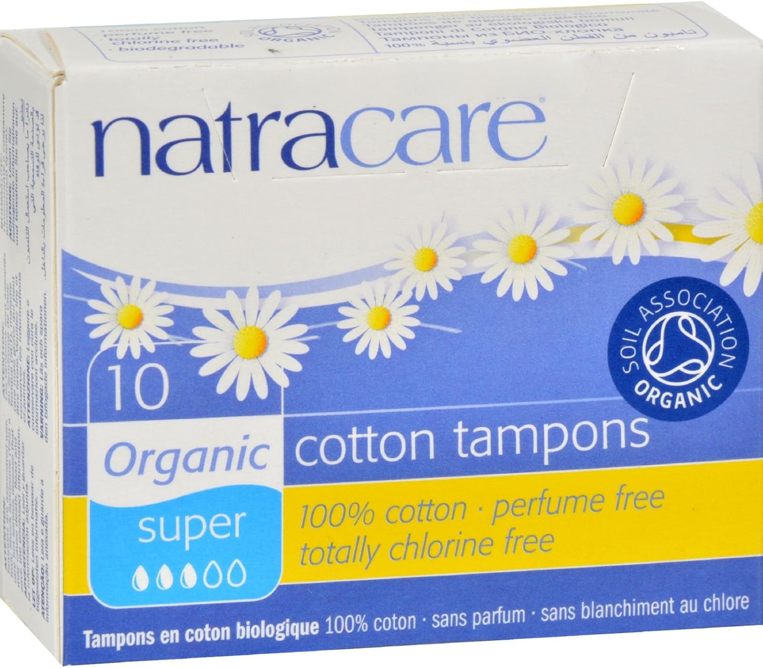 Natracare Tampon Sup Non App