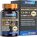 Magnesium Complex 700mg – 12-in-1 Magnesium Supplement with Glycinate, Citrate, Malate, Oxide, Taurate & More – High Absorption for Muscle, Heart, Sleep, Bone, Nerve Support –120 Capsules