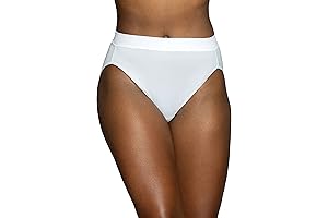 Warners Women's Beyond Comfort Hi Cut Panties