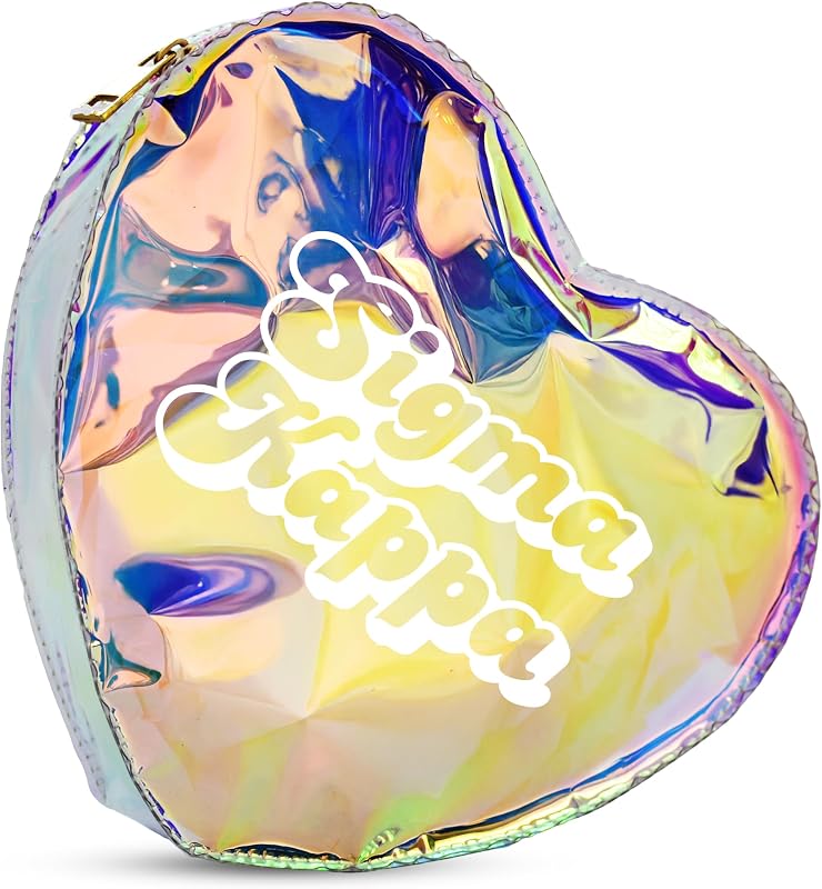 Neceser de maquillaje con forma de corazón Sigma Kappa