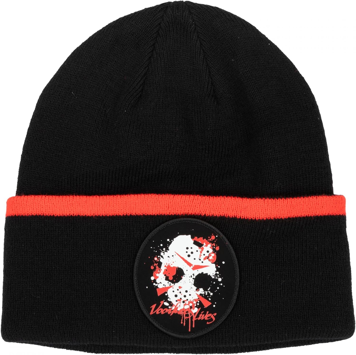 Friday The 13th Extended Cuff Knit Beanie Black