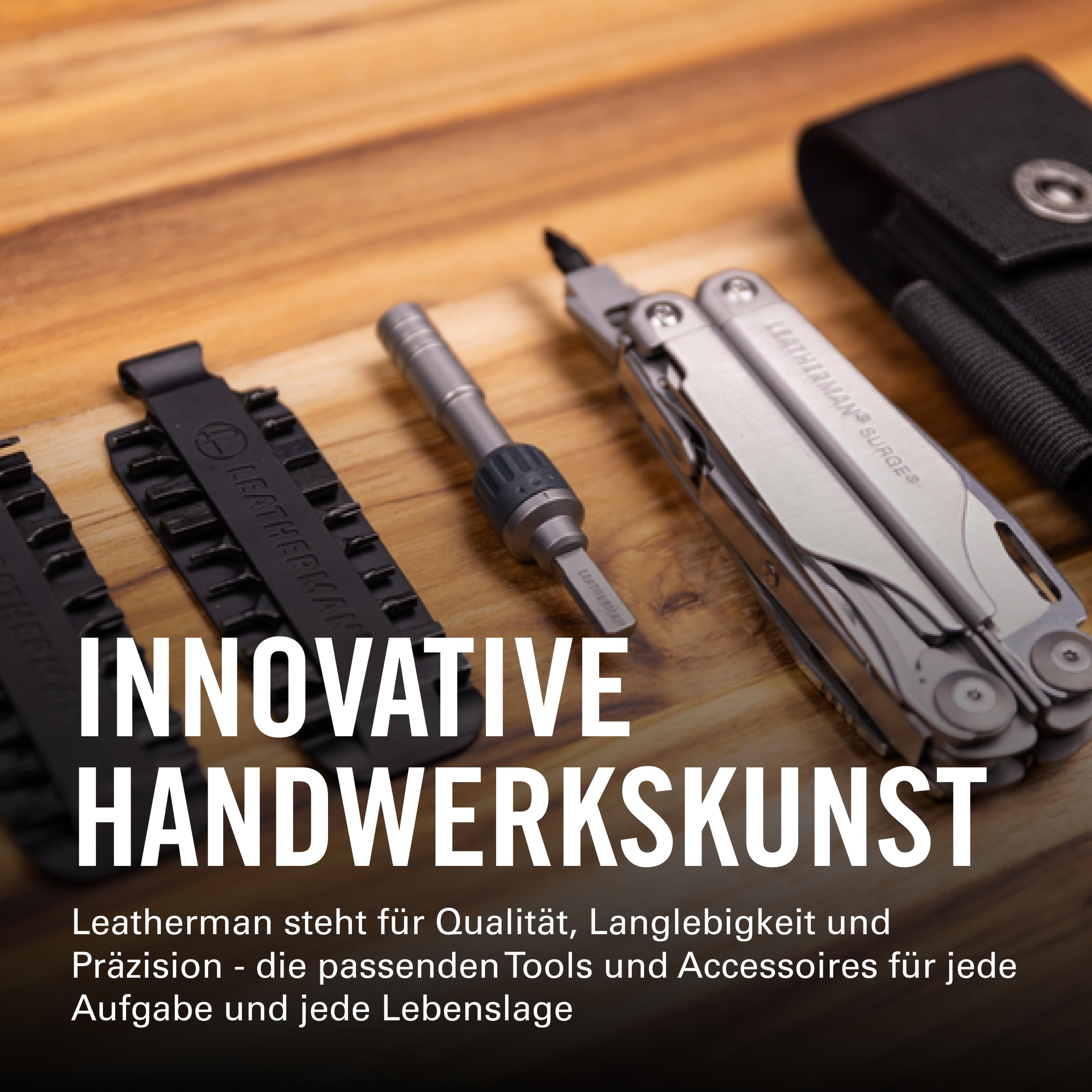 Leatherman Bit Verlängerung - 8,26 cm-Verlängerung für Leatherman Bits und Standard-Sechskant-Bits - Silber