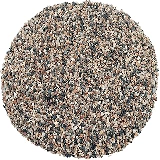 Silica Gravel, Multi-Purpose Mixed Silica Sand for Fire Pits, Aquariums, and Landscaping, 11LB Large
