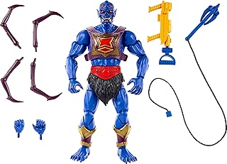 Masters of the Universe Masterverse Action Figure New Eternia Webstor, Collectible with 30 Articulations, Swap Hands and Acccessories