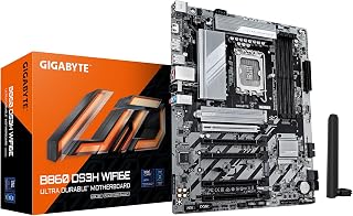 GIGABYTE B860 DS3H WIFI6E LGA 1851 ATX Motherboard - DDR5, PCIe 5.0, WiFi 6E