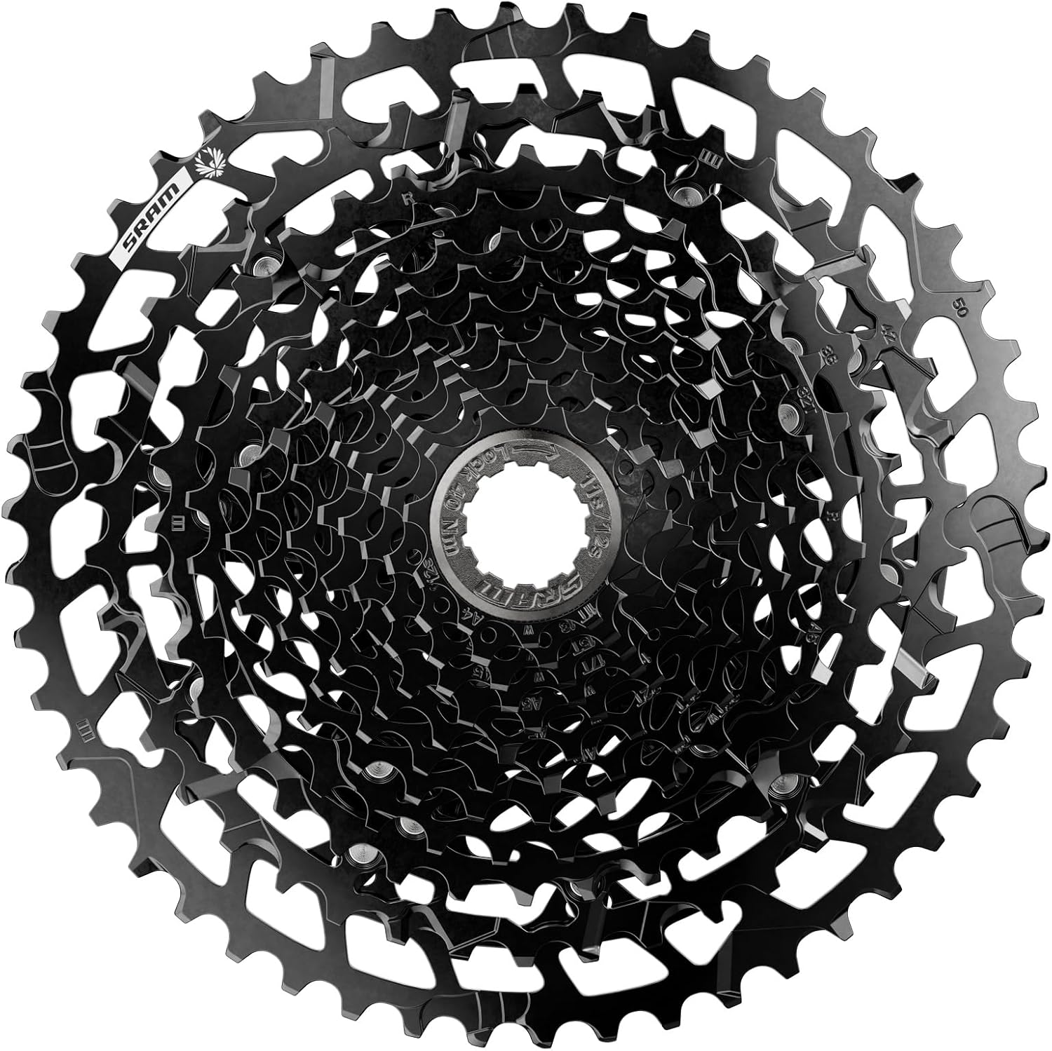 SRAM PG-1210 Eagle B1 Cassette, Black, Speed: 12, 11-50T, HG 8-10sp