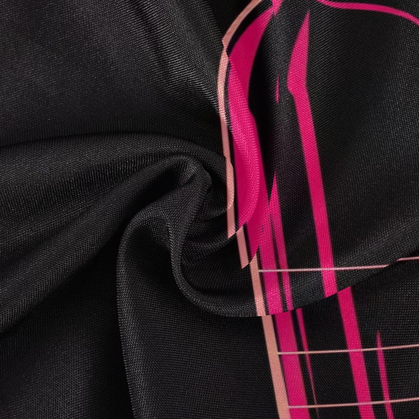 Qilmy Outdoor Round Table Cloth,Minimalist Style Red Wine Bottle Heat Resistant Table Cover with Umbrella Hole and Zipper for Outdoor Camping Picnic Party BBQ 60 Inch746