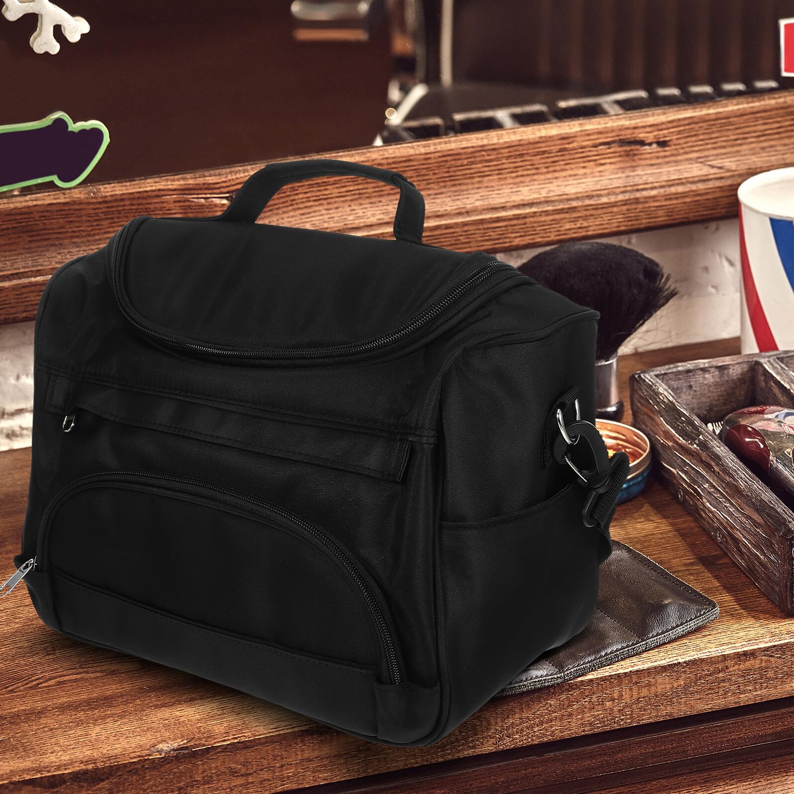 Herramientas Viajes de Negocios para Actividades al Aire Libre y Bolsa Ligera Portátil de Tela Oxford con Gran Capacidad de Peluquería