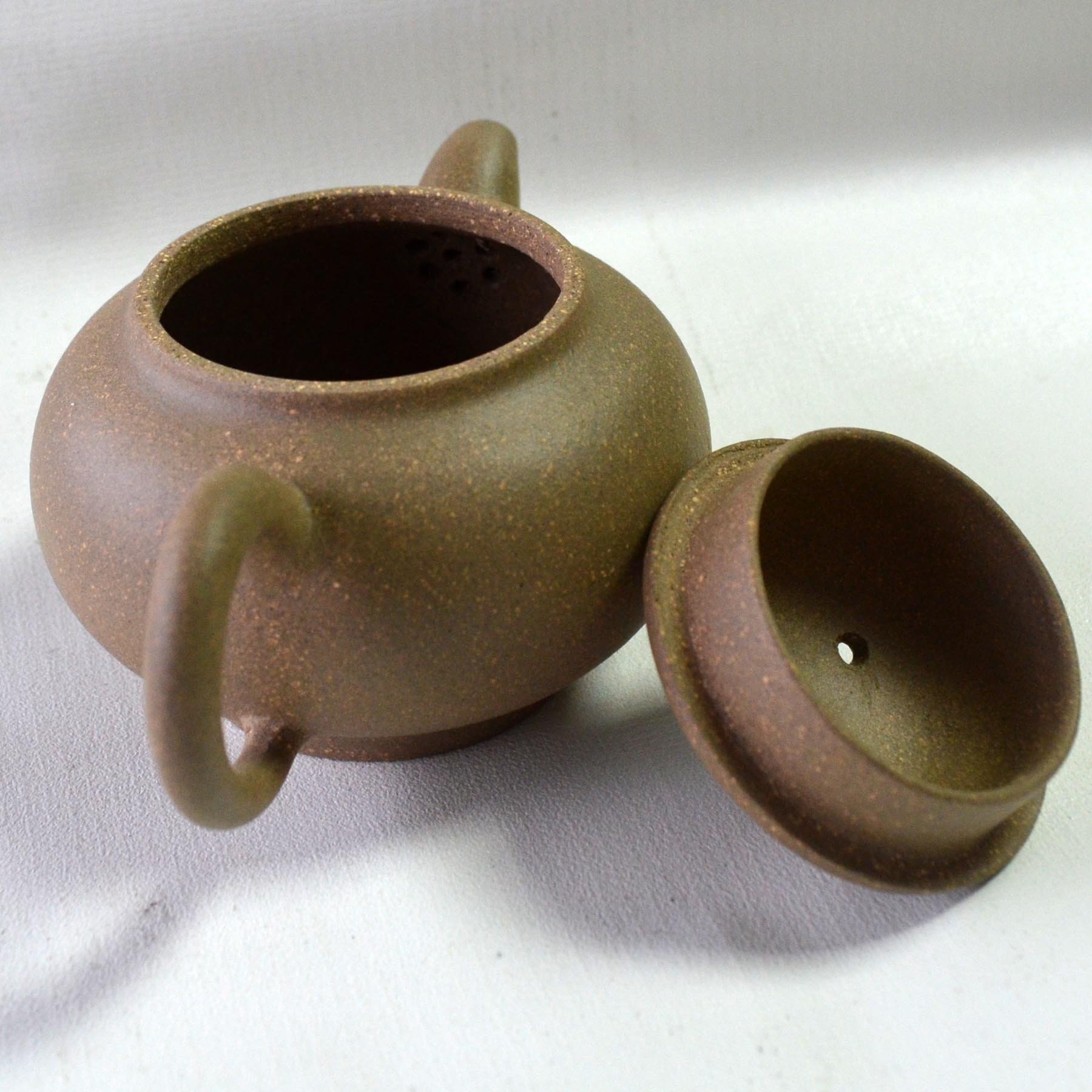 Aricola tetera 5.4Oz amarillo huangduan Zisha té Yin y Yang Tai Chi macetas