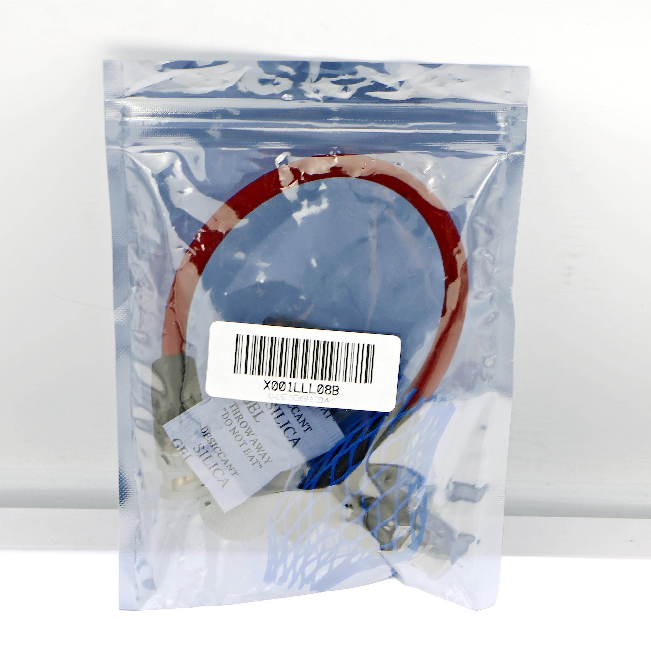 Uonecn Cavo Protettivo HD SDI 12G con Isolatore Galvanico BNC Maschio a BNC Femmina Angolato per RED Komodo Camera 20cm rosso