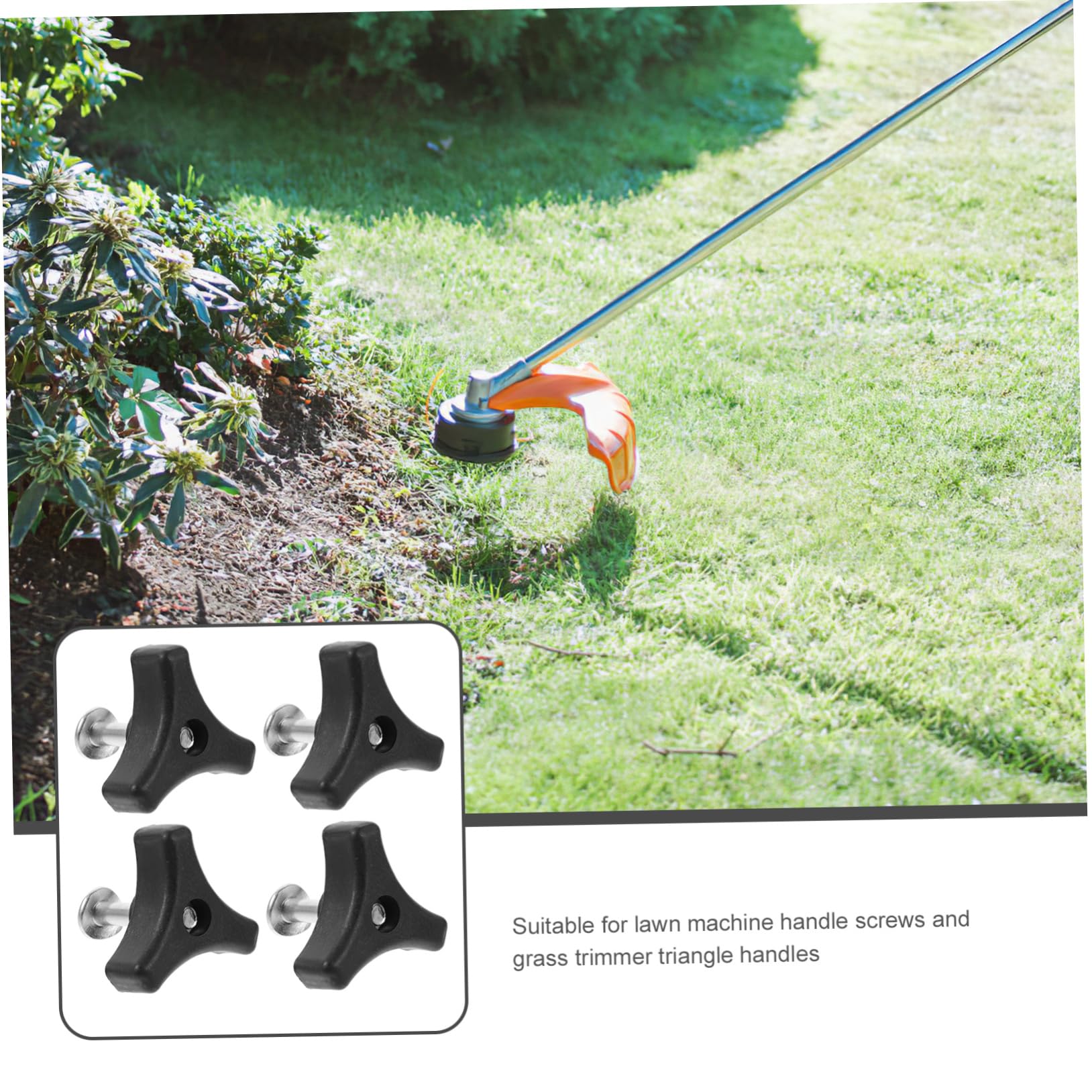 Toddmomy 20juegos Mango para Cortacésped Manija Tornillos Compatible Máquinas De Jardín y Desbrozadoras Manija Tornillo