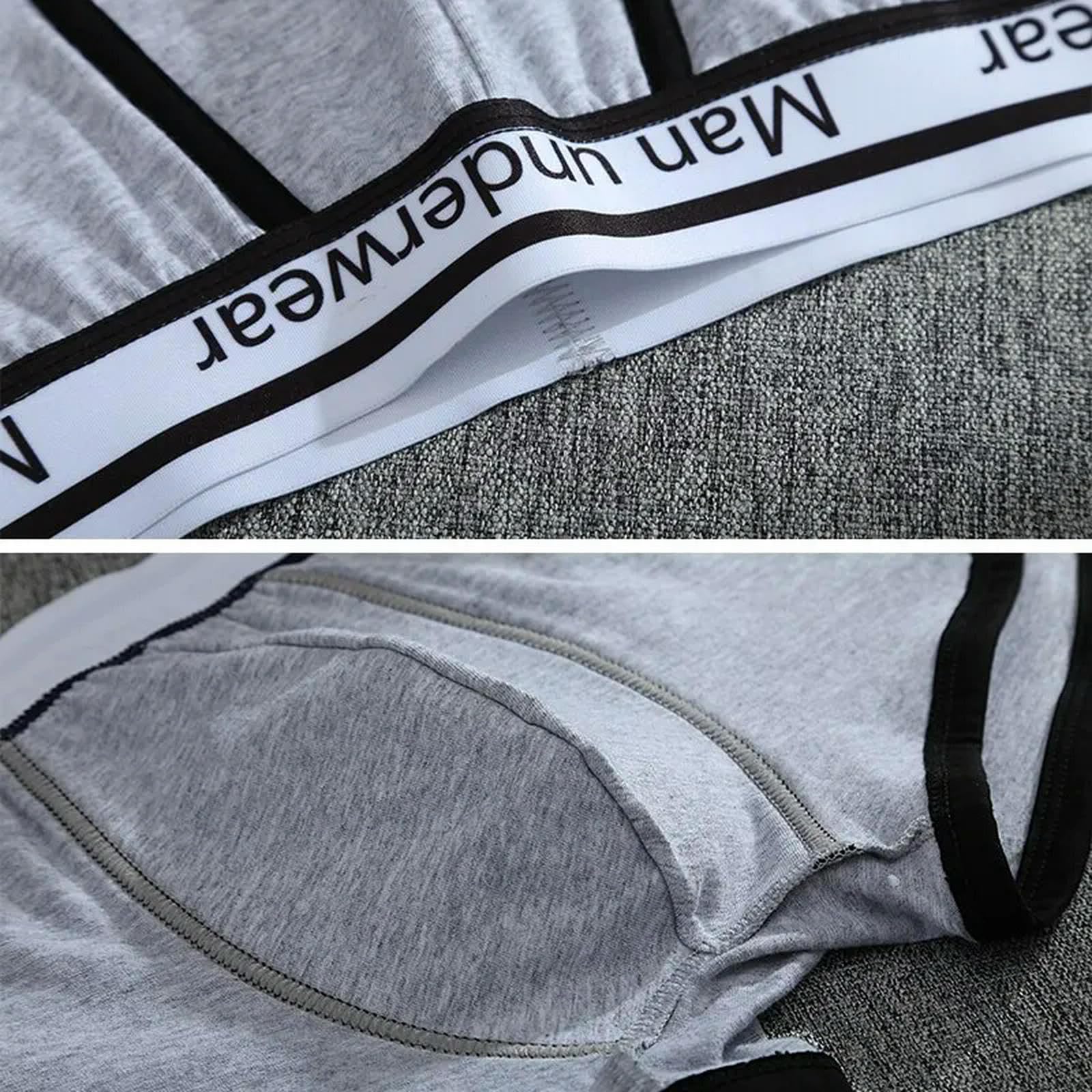 Calzoncillos tipo bóxer para hombre, 5 unidades, de algodón, suaves, para hombre, calzoncillos casuales, ropa interior para hombre