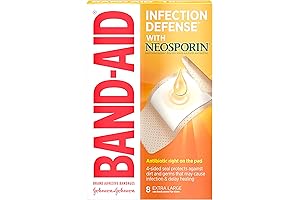 Water-Resistant Antiseptic Adhesive Neosporin Bandages
