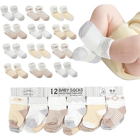 Gender Neutral Socks for Your Baby's Delicate Feet
