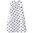 HALO 100% Cotton Sleepsack Swaddle, 3-Way Adjustable Wearable Blanket, TOG 1.5, Navy Hedgehog, Small, 3-6 Months