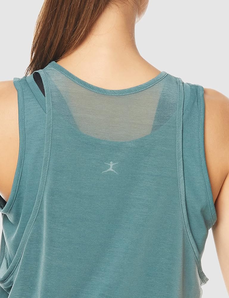 新品 シアーライトセットアップタンク Ｌホワイト レディース　Ｎ133 | [ダンスキン] タンクトップ シアーライトセットアップタンク