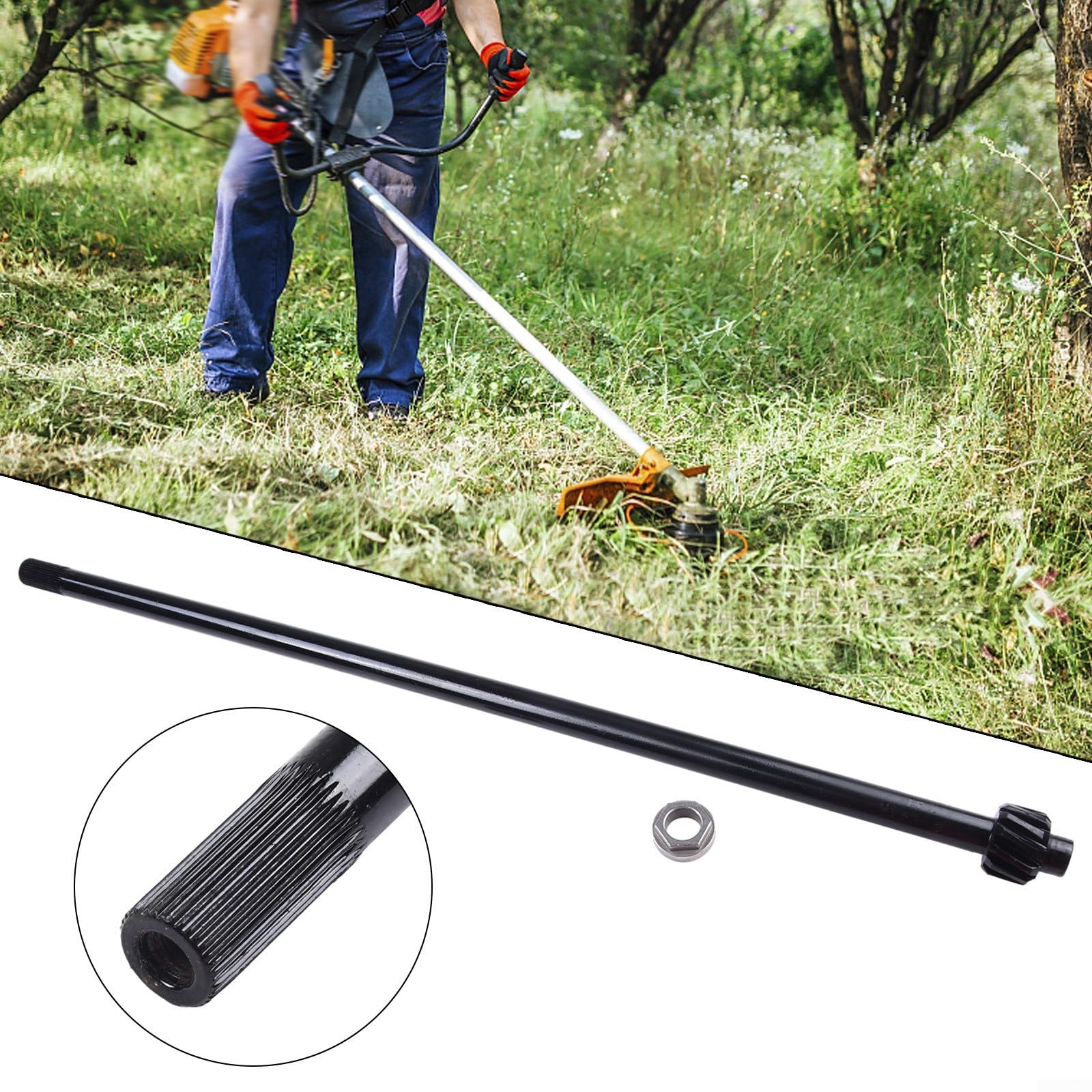 Repuesto de eje de dirección para tractores de césped Troy-Bilt incluyendo LT4216 13AM79KS897 M115 38 M155 42 13A2775S000 247.203703 247.203712