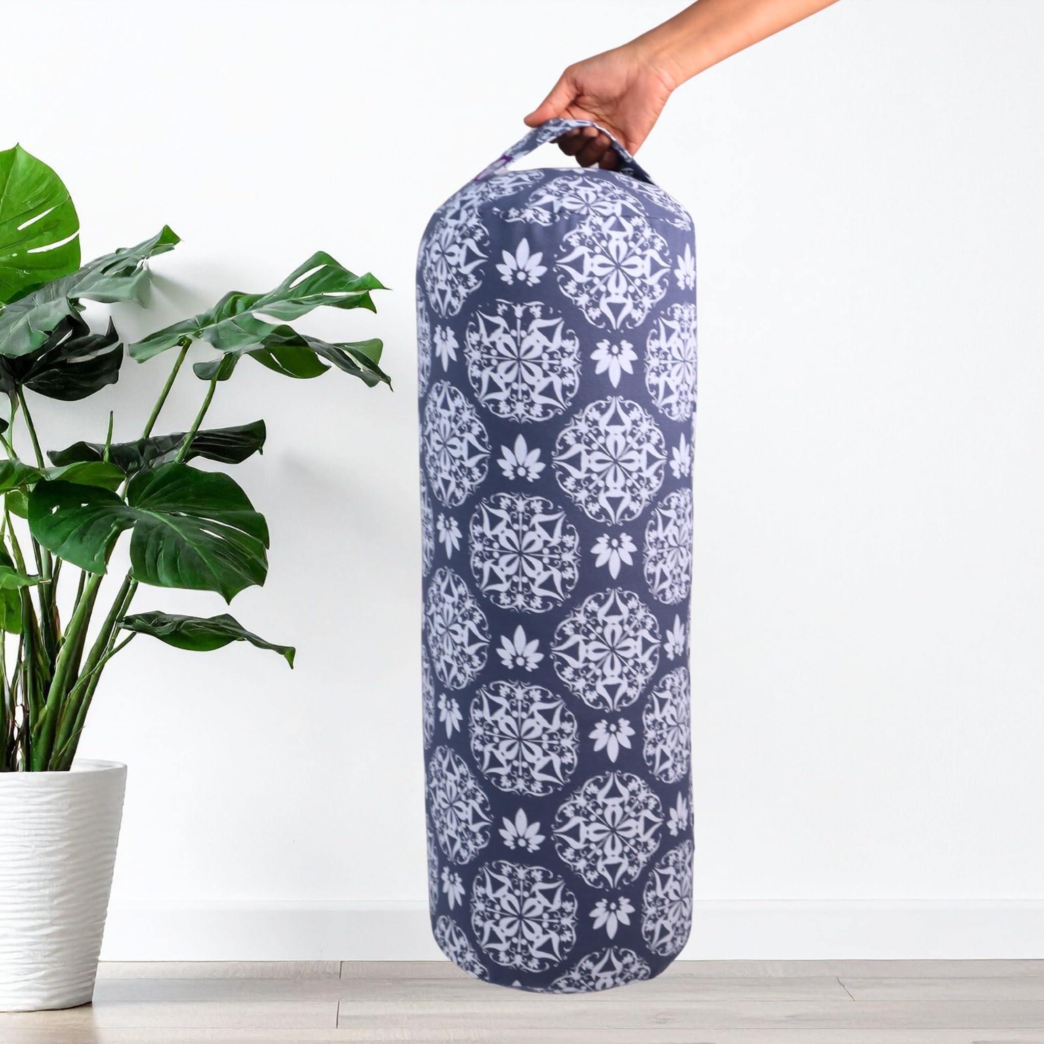 Yogikuti Yoga Bolster - Firm Support for Restorative Yoga -5