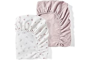 Fitted Muslin Pack N Play Sheets for Restful Nights